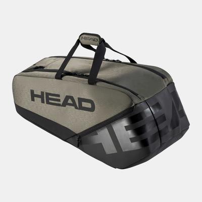 HEAD Pro X Racquet Bag L 9 Pack Thyme/Black Tennis Bags