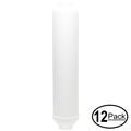 12-Pack Replacement for Vitapur VRO-4 Inline Filter Cartridge - Universal 10-inch Cartridge for Vitapur 4-Stage Reverse Osmosis System - Denali Pure Brand