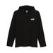 Puma Mens Ess Long Sleeve Hooded Jersey Top - 670413-01 - Puma Black - XXL