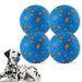 Fairsh Dog Balls for Large Medium Small Dogs Bouncy Tennis Ball for Dogs Aggressive Chewers Durable Dog Toy Ball Water Toy Ball for All Life Stages Dog Labrador Bulldog German Shepherd (4 Balls)