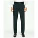 Brooks Brothers Men's Classic Fit Merino Wool Twill 1818 Tuxedo Pants | Black | Size 40 32