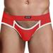 Mens Underwear Briefs Men s Jock Strap Athletic Supporter For Men Sexy Jockstrap Male Underwear Boxer Briefs for Men Pack Red