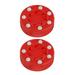 2pcs Roller Hockey Game Puck Street Hockey Puck Inline Hockey for Indoor and Smooth Outdoor Courts