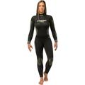 Fast 5mm Lady Wetsuit (Black/Yellow X-Small)