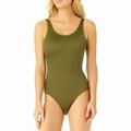 hcuribad Swim Suits for Women s 2024 Women s Floral Underwire Chest Pad Sling Low Cut Jumpsuit Swimsuit One Piece Swimsuit Women s Plus Size Swimsuit for Women s ï¼ŒCostume (Clearance) Army Green S