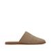 TOMS Women's Jade Taupe Suede Slip-On Flat Shoes Brown/Natural, Size 12