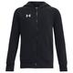 Under Armour - Kid's Rival Fleece FZ Hoodie - Hoodie Gr M;XS schwarz