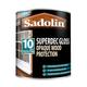 Sadolin - Superdec Opaque Wood Protection Gloss Black (Ready Mixed) 1L