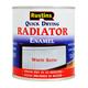 Rustins - Radiator Enamel Quick Dry Satin White 500ML