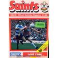 Southampton V Derby County - Fa Cup 3rd Round Replay - 10th January 1989