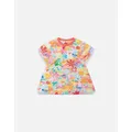 Oilily Girl's Multi ‘Datje’ Jersey Dress - Size: 7 years