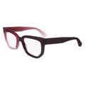 Calvin Klein Jeans CKJ24615 602 Women's Eyeglasses Red Size 53 (Frame Only) - Blue Light Block Available