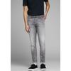 Slim-fit-Jeans JACK & JONES "JJIGLENN JJICON JJ 619 50SPS NOOS", Herren, Gr. 29, Länge 30, grau (grau, denim), Denim/Jeans, Obermaterial: 93% Baumwolle, 5% Polyester, 2% Elasthan, Abriebeffekte, modisch, slim fit knöchellang, Jeans