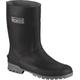 SAFETY& MORE Gummistiefel "Mega" Schuhe Gr. 39, schwarz (schwarz, grau) Gummistiefel