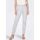 Ankle-Jeans ONLY "ONLEMILY STRETCH HW ST AK DNM CRO790NOOS" Gr. 29, Länge 34, weiß (white) Damen Jeans Ankle 7/8