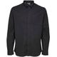 Langarmhemd SELECTED HOMME "SLHREGRICK-OX FLEX S" Gr. L (52), N-Gr, schwarz Herren Hemden Langarm