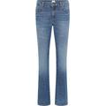 Straight-Jeans MUSTANG "Crosby Relaxed Straight" Gr. 31, Länge 30, blau (dunkelblau) Damen Jeans 5-Pocket-Jeans