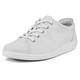 Sneaker ECCO "Soft 2.0" Gr. 41, silberfarben (weiß, silberfarben) Damen Schuhe Sneaker