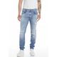 Slim-fit-Jeans REPLAY "ANBASS HYPERFLEX BIO" Gr. 36, Länge 32, medium used 70g Herren Jeans Slim Fit