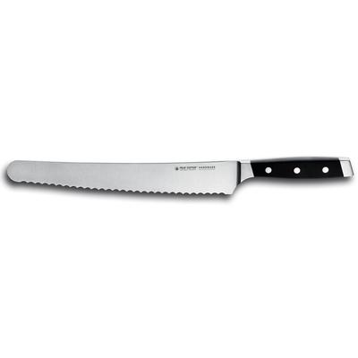 Brotmesser FELIX SOLINGEN "First Class", silber (silberfarben), Gesamtlänge 39cm Klingenlänge 26cm, X50 CrMoV15 Klingenstahl, Kochmesser, Handmade in Solingen