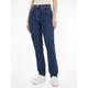 Straight-Jeans CALVIN KLEIN JEANS "AUTHENTIC SLIM STRAIGHT" Gr. 33, Länge 32, blau (blue32) Damen Jeans Gerade
