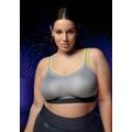 Sport-BH ANITA ACTIVE "Sport-BH Momentum" Gr. 85, Cup E, grau (iconic grey) Damen BHs ohne Bügel