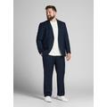 Anzug JACK & JONES PLUSSIZE "JPRFRANCO SUIT NOOS PLS" Gr. 64, N-Gr, blau (dark navy) Herren Anzüge