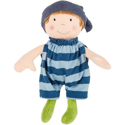 Stoffpuppe SIGIKID "Brenda Bilipup, blau", blau, Puppen, KinderH:24cm, Polyester, Baumwolle, H:24cm