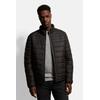 Blouson BUGATTI, Herren, Gr. 48, schwarz, 100% Polyester, unifarben, casual, regular fit, Langarm Rollkante, Jacken, mit besonderer Leichtigkeit