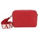 Umhängetasche JOOP JEANS "giro cloe shoulderbag shz2" Gr. B/H/T: 21,5 cm x 15 cm x 6 cm, rot (red) Damen Taschen Handtaschen im dezenten Stil