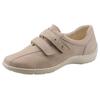 Klettschuh WALDLÄUFER "HENNI", Damen, Gr. 7 (40,5), beige, Nubukleder, sportlich, Schuhe, Komfortschuh, Freizeitschuh, Halbschuh mit Nieten und H-Weite