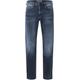 Regular-fit-Jeans MAC "Ben" Gr. 34, Länge 30, blau (blue black authentic used) Herren Jeans Regular Fit