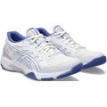 Indoorschuh ASICS "GEL-ROCKET 11" Gr. 40, blau (white, sapphire) Schuhe Sportschuhe