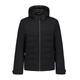 Softshelljacke ICEPEAK "H STRICKFLEECEJACKE AGAR" Gr. 48, schwarz (black) Herren Jacken Outdoorjacken