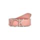 Wendegürtel CALVIN KLEIN "RE-LOCK REV BELT 30MM" Gr. 80, grau (grau, rosa) Damen Gürtel Ledergürtel