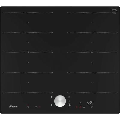 NEFF Flex-Induktions-Kochfeld "T66PTX4L0", schwarz, B:57,2cm H:5,6cm T:51,2cm, Kochfelder, mit intuitiver Twist Pad Bedienung