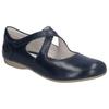 Riemchenballerina JOSEF SEIBEL "Fiona 72", Damen, Gr. 36, blau (nachtblau), Leder, elegant, Schuhe, Spangenschuh, Halbschuh, Festtagsschuh mit Klettverschluss