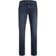 Regular-fit-Jeans JACK & JONES "CLARK EVAN" Gr. 32, Länge 34, blau (blue denim) Herren Jeans Regular Fit