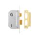 Yale - Locks PM246 Internal 2 Lever Mortice Sashlock Polished Brass 80mm 3in YALPM246PB30