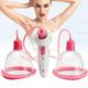 Electric Breast Massager Cups, Bust Lift Enhancer Machine - Enhancing Cup Powerful Breast Enlargement - for Breast Health Care for Women Breast Massage