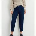 Anthropologie Pants & Jumpsuits | New Anthropologie Maeve Magda Pants Navy Blue Women's Plus Size 22 W Tapered Nwt | Color: Blue | Size: 22w