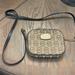 Michael Kors Bags | Michael Kors, Micro Mini Bag With Crossbody Chain | Color: Black/Brown | Size: Os