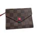 Louis Vuitton Bags | Louis Vuitton Card Case With Coin Monogram Portefeuille Victorine N41659 Red Tr | Color: Red | Size: Os