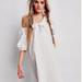 Free People Dresses | Free People Natural Element Midi Dress | Color: White | Size: M