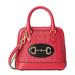Gucci Bags | Gucci Horsebit 1955 Top Handle Bag Raffia & Leather Mini Shoulder Bag | Color: Red | Size: Os