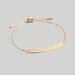 Madewell Jewelry | Madewell Bar Chain Bracelet | Color: Gold | Size: Os