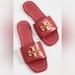 Tory Burch Shoes | Brand New Tory Burch Eleanor Slide Size 11 Bordeaux Pink | Color: Pink | Size: 11