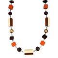 Kate Spade Jewelry | Kate Spade Building Blocks Necklace | Color: Brown/Orange | Size: Os