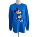 Disney Tops | Disney Parks Mickey Mouse Tie Dye Graphic Long Sleeves Tee Size M | Color: Blue | Size: M