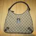 Gucci Bags | Authentic Gucci D Ring Handbag/Hobo Style/Flat/Zip Closure/Logo! | Color: Brown/Tan | Size: Os